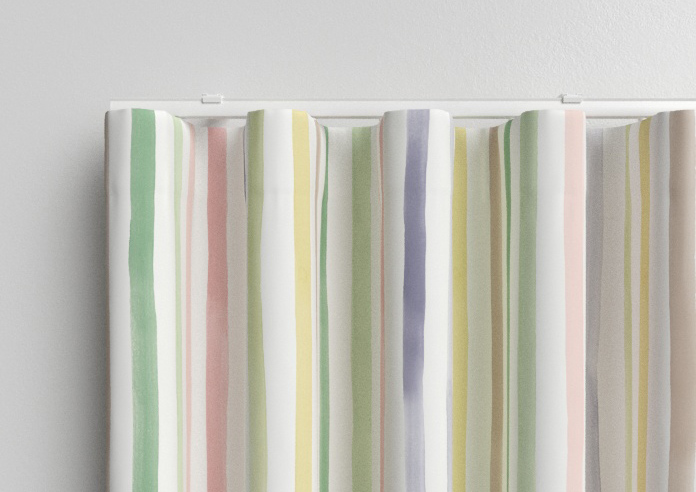 Bluebellgray Watercolour Stripe, Tetbury - Made to Measure Curtains - Image 13